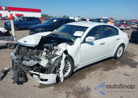 2011 Hyundai Genesis 3.8 z USA, uszkodzony, nr VIN KMHGC4DE8BU140422